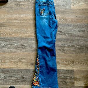 Bell bottom jeans
